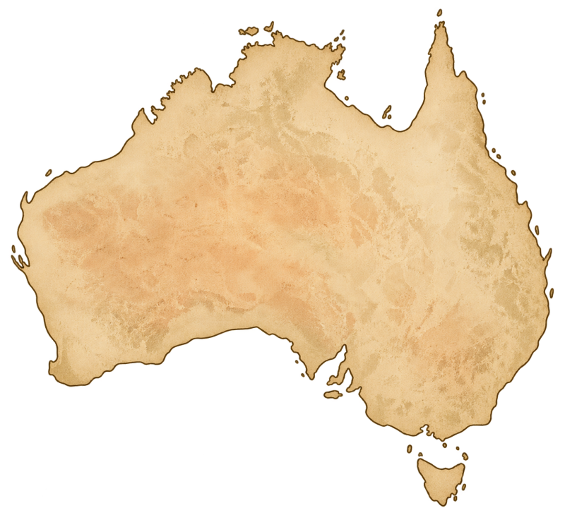 Map of Australia